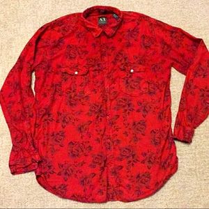 Armani button down shirt